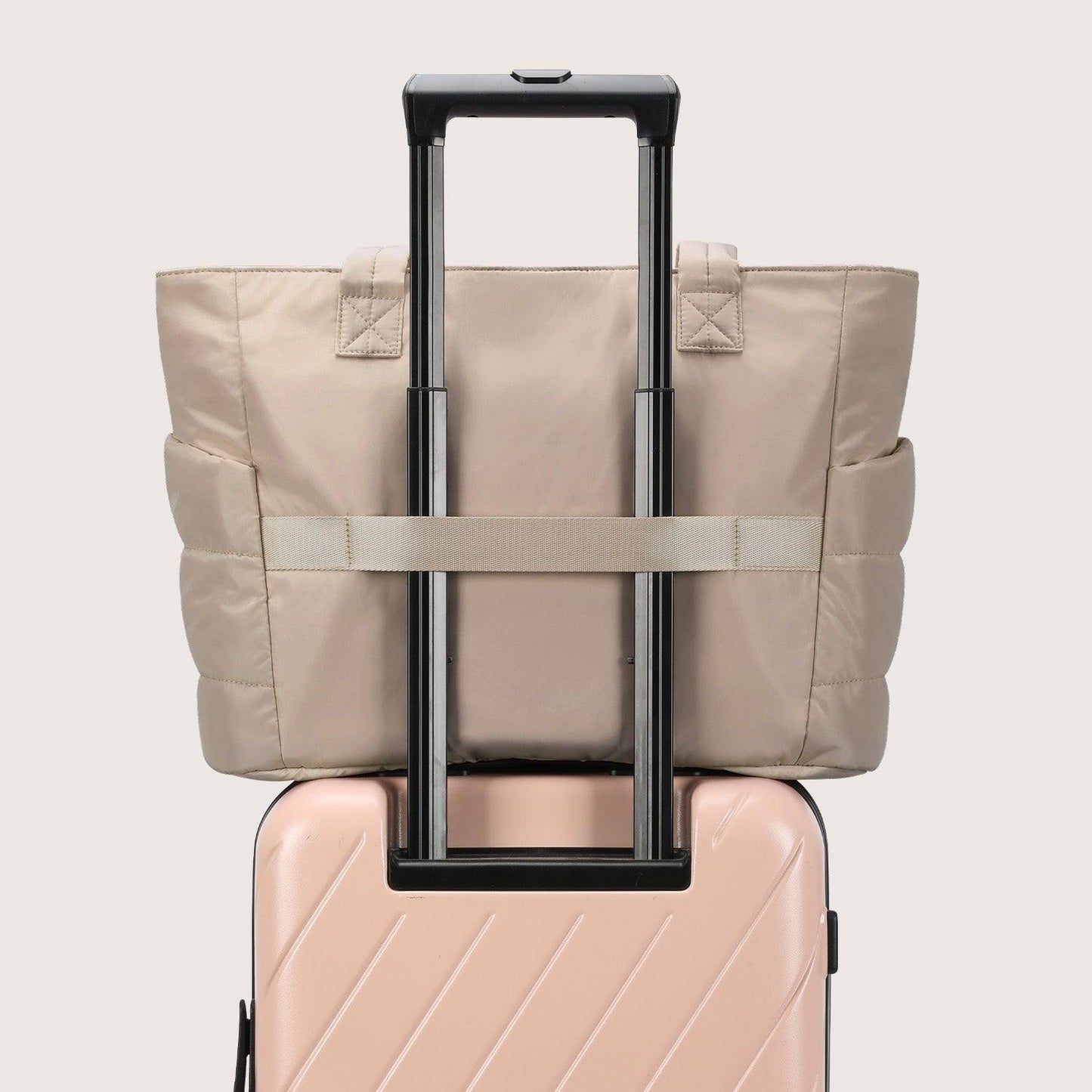 BAGSMART Puffy tote bag