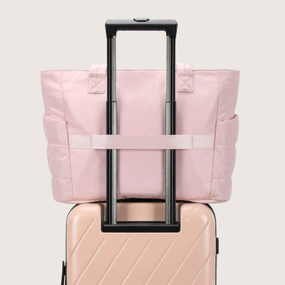 BAGSMART Puffy tote bag
