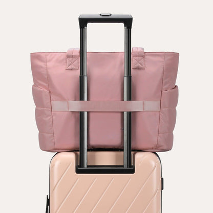 BAGSMART Puffy tote bag